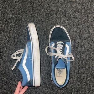 Two-Tone Blue Vans